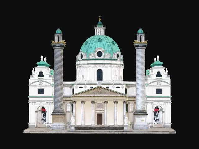 3D model for Karlskirche, Vienna