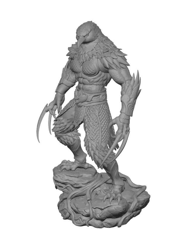 3D model for Dark Raven Knight