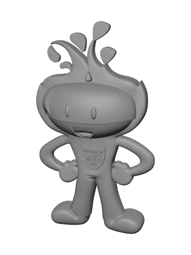 3D model for Defensor da Água