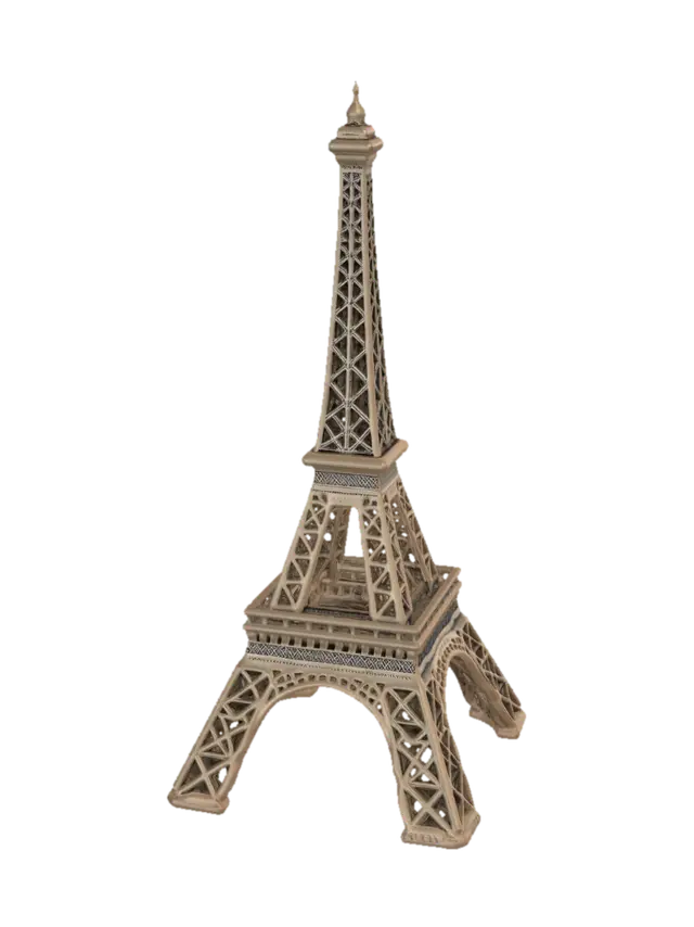 3D model for 에펠탑을 3D로 만들어줘.
