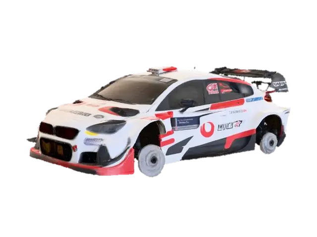 Racing Evolution - Automobiles 3D model, vytvořený pomocí AI