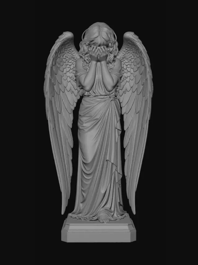 3D model for Weeping Angel