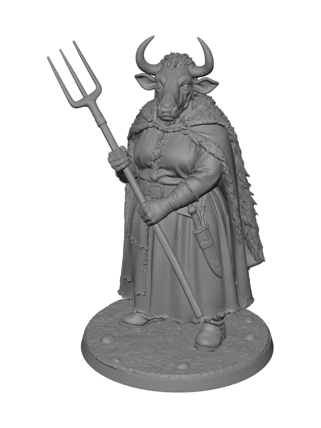 3D model for Ironhorn Minotaur