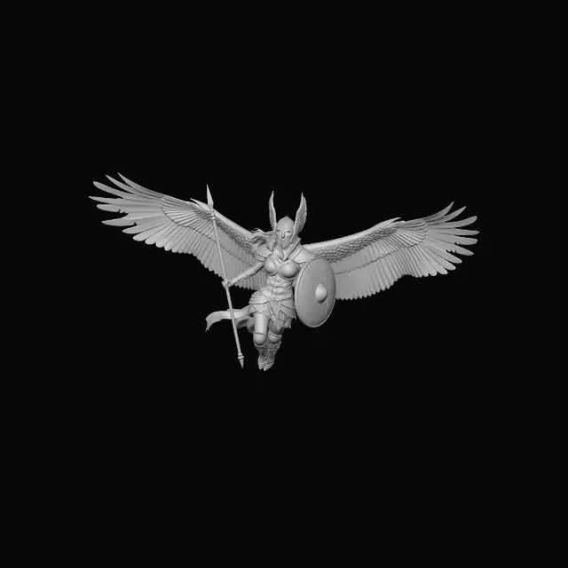 3D model for Dawnbringer Valkyrie