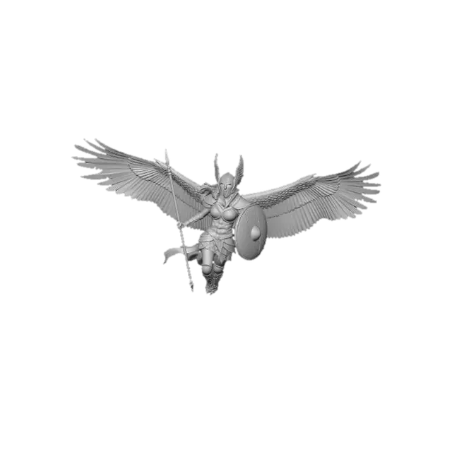 3D model for Dawnbringer Valkyrie