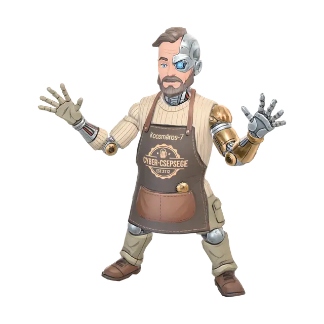 3D model for Cyber Bartender