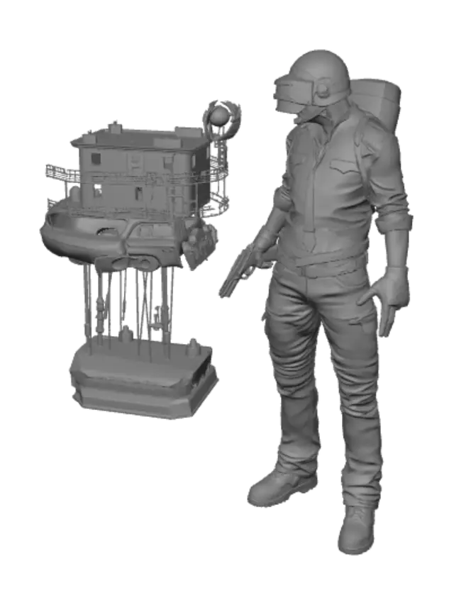 3D model for Last Stand in the Ruined City
