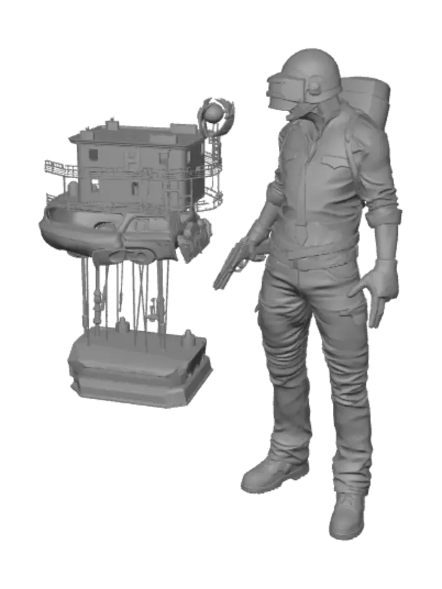 3D model for Last Stand in the Ruined City