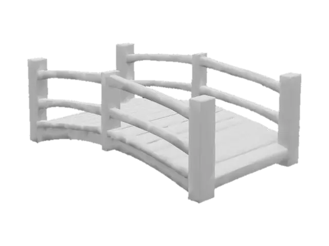 3D model for Wooden Arch Miniature