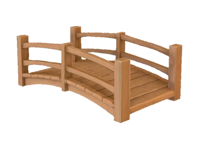 3D model for Wooden Arch Miniature