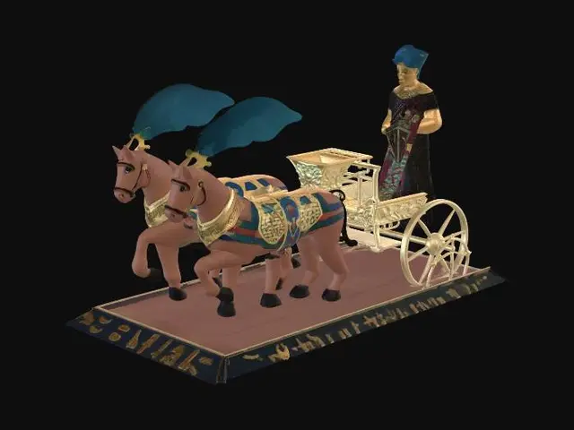 3D model for Pharaoh's Chariot
