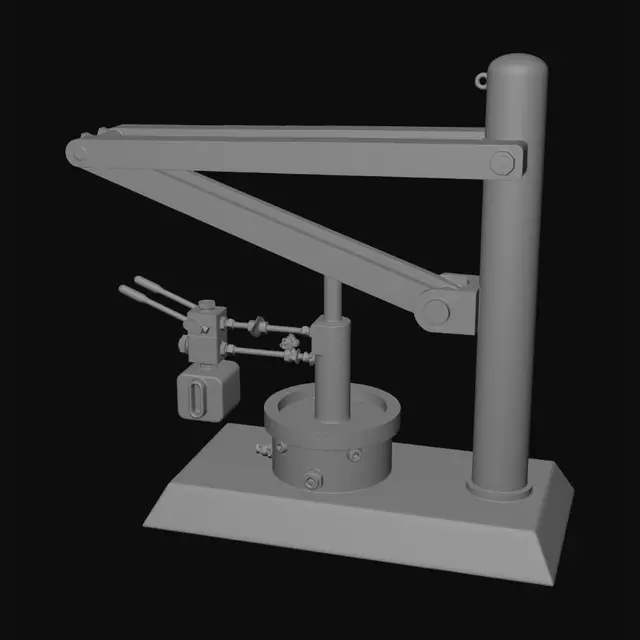3D model for Lever-Arm Test Rig