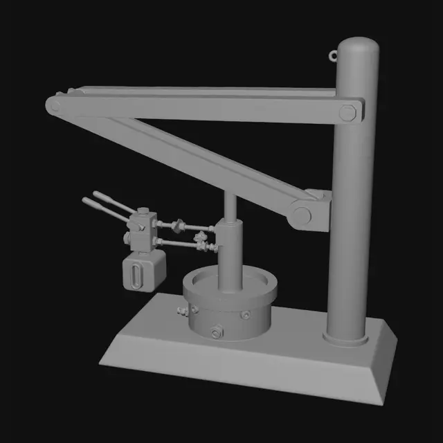 3D model for Lever-Arm Test Rig