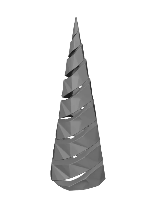 3D model for Spiral of Light