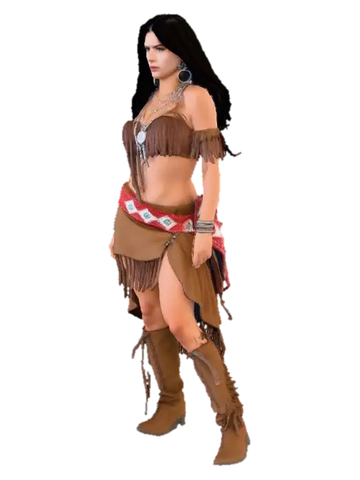 Desert Elegance - Native 3D model, vytvořený pomocí AI