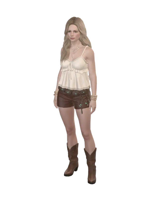 3D model for Boho Western Muse