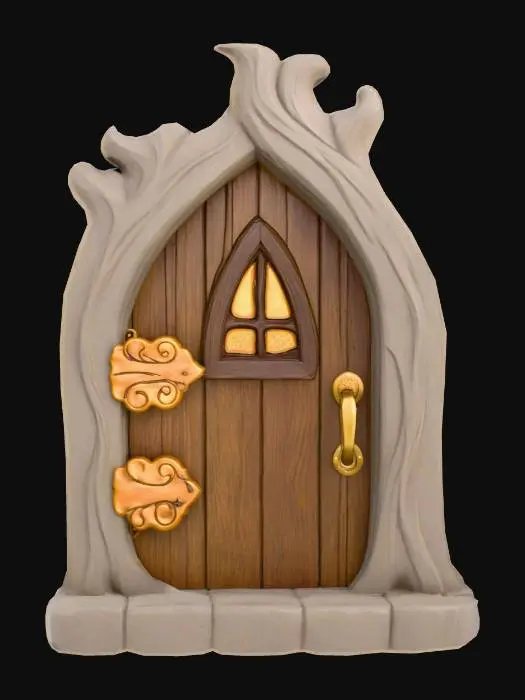3D model for Enchanted Tree Door