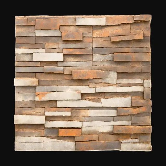 3D model for Wooden Harmony Wall