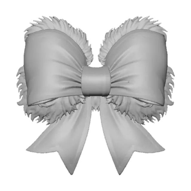 3D model for Emerald Winter Ribbon, #Christmas2025#