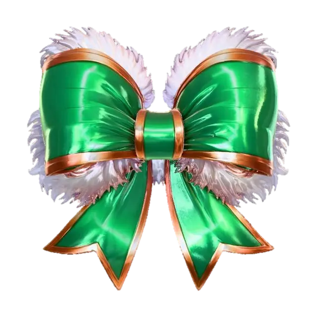 3D model for Emerald Winter Ribbon, #Christmas2025#