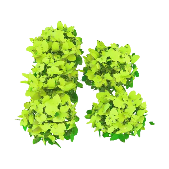 Emerald Green Hedge - Shrub 3D model, vytvořený pomocí AI