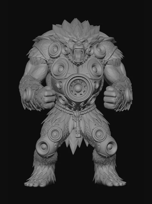 3D model for Sonic Gorilla