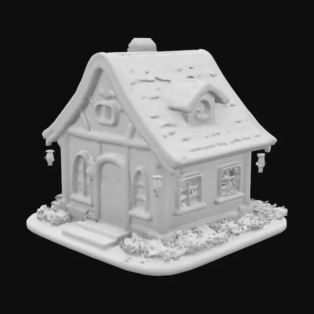 3D model for Town building, Stylized, Game Assets