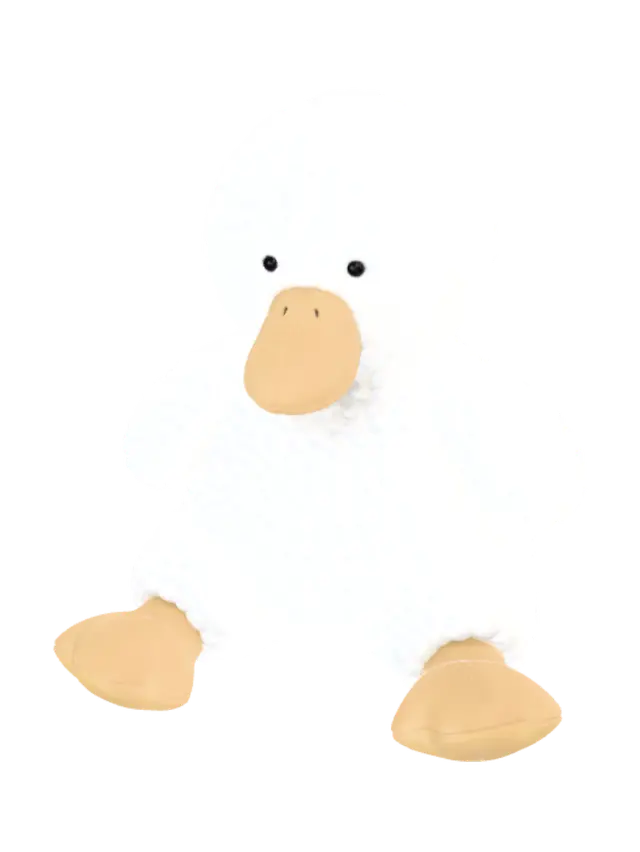 3D model for Snowy Duck Plush