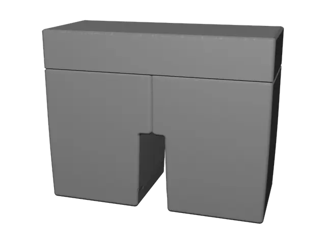 3D model for Archway Stool