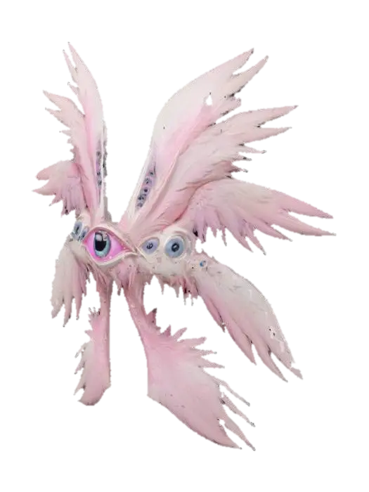 Celestial Gaze - Universe 3D model, vytvořený pomocí AI