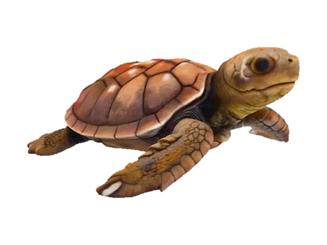 Journey Begins - Turtles 3D model, vytvořený pomocí AI