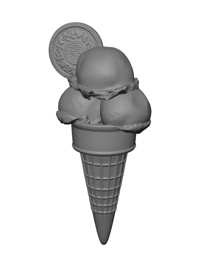 3D model for Realistic Ice Cream