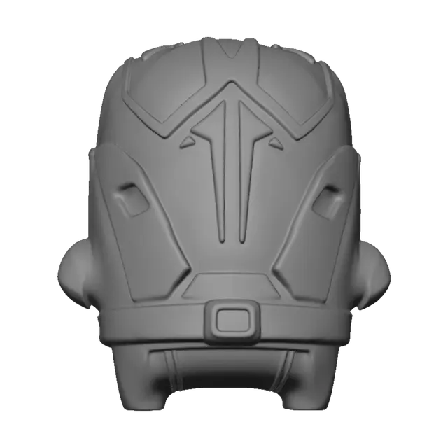 3D model for Crimson Crest Helmet