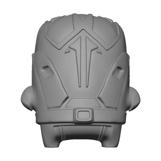 3D model for Crimson Crest Helmet