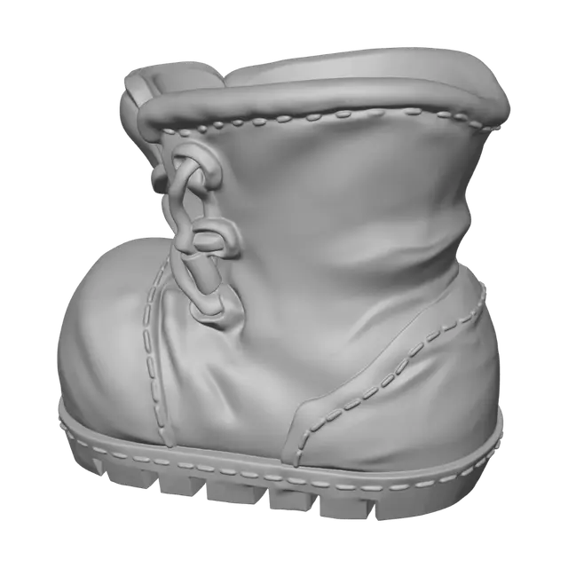 3D model for Miniature Brown Boot