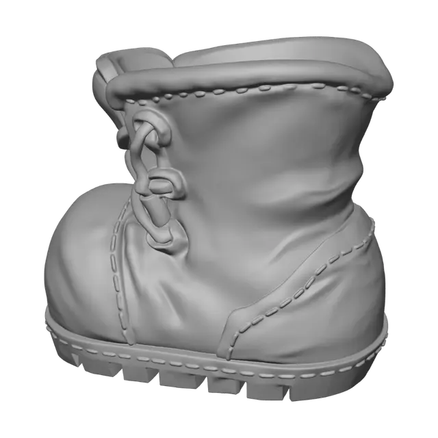 3D model for Miniature Brown Boot
