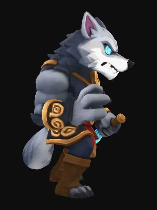 3D model for Azure Wolfguard
