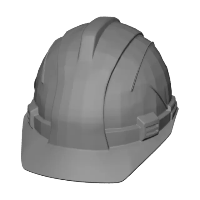 3D model for Yellow Hard Hat