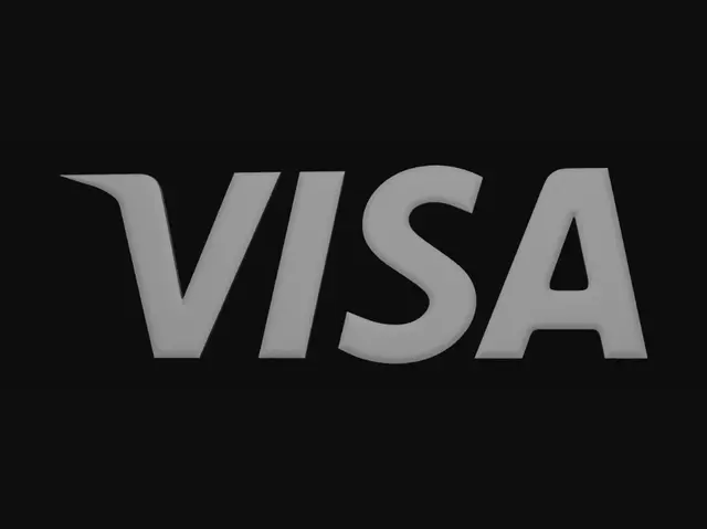 3D model for Visa Logo