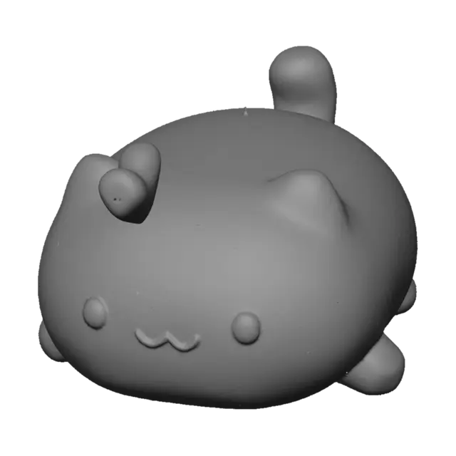 3D model for Bubblegum Kitty