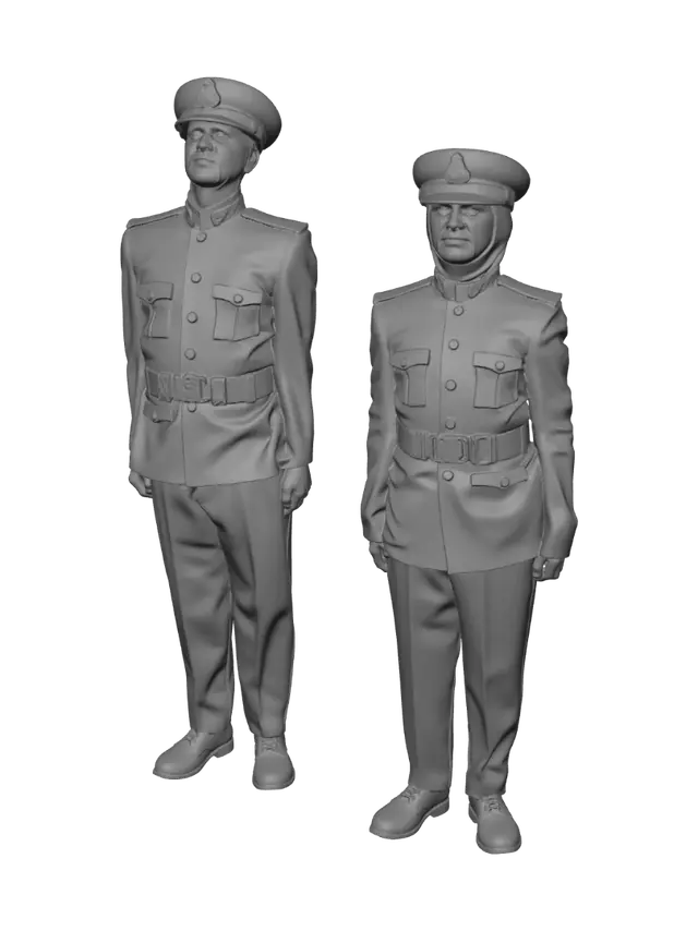 3D model for Ceremonial Guards at Attention