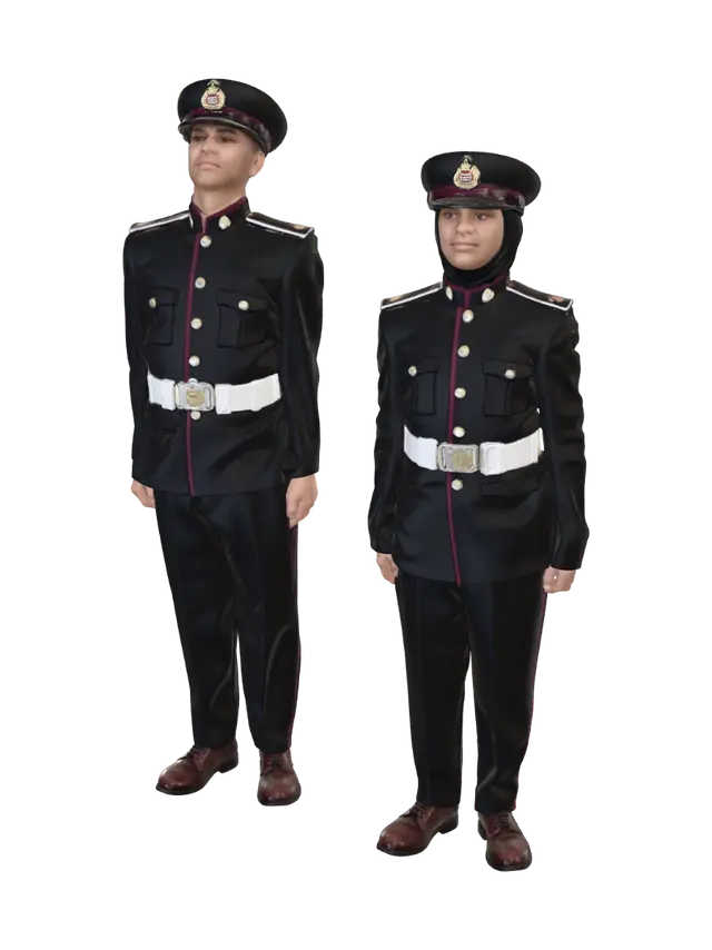 3D model for Ceremonial Guards at Attention