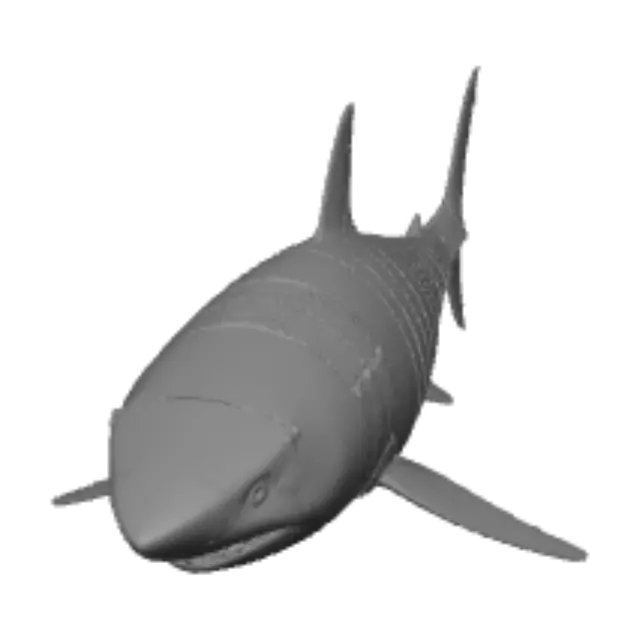 3D model for Riveted Steel Shark