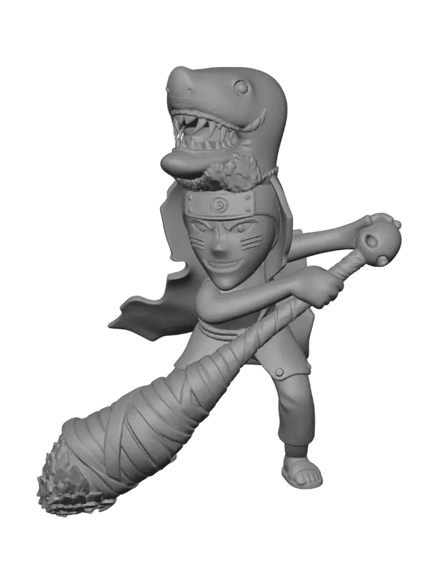 3D model for Shark-Headed Ninja
