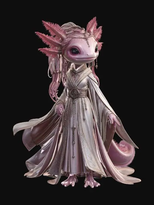 3D model for Empress of the Coral Court
