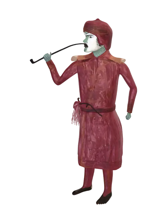 3D model for Redcoat Smoking a Pipe