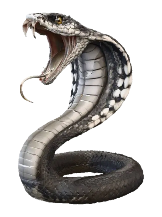3D model for Fierce Cobra Illustration