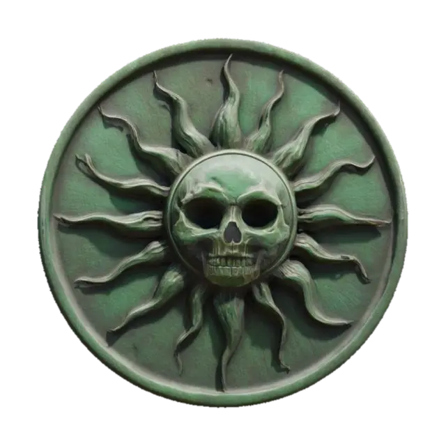 Eclipse of Shadows 3D model, vytvořený pomocí AI