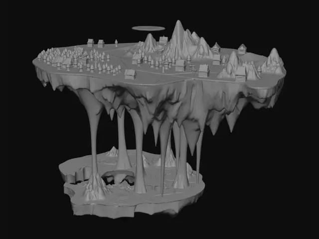 3D model for Map of the Surroundings of Heltera