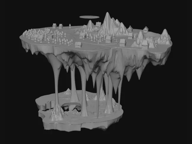 3D model for Map of the Surroundings of Heltera